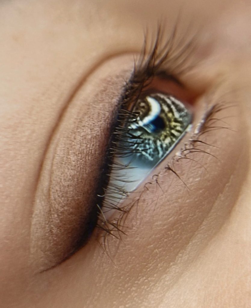 Permanent makeup winged eyeshadow eyeliner tattoo San Diego