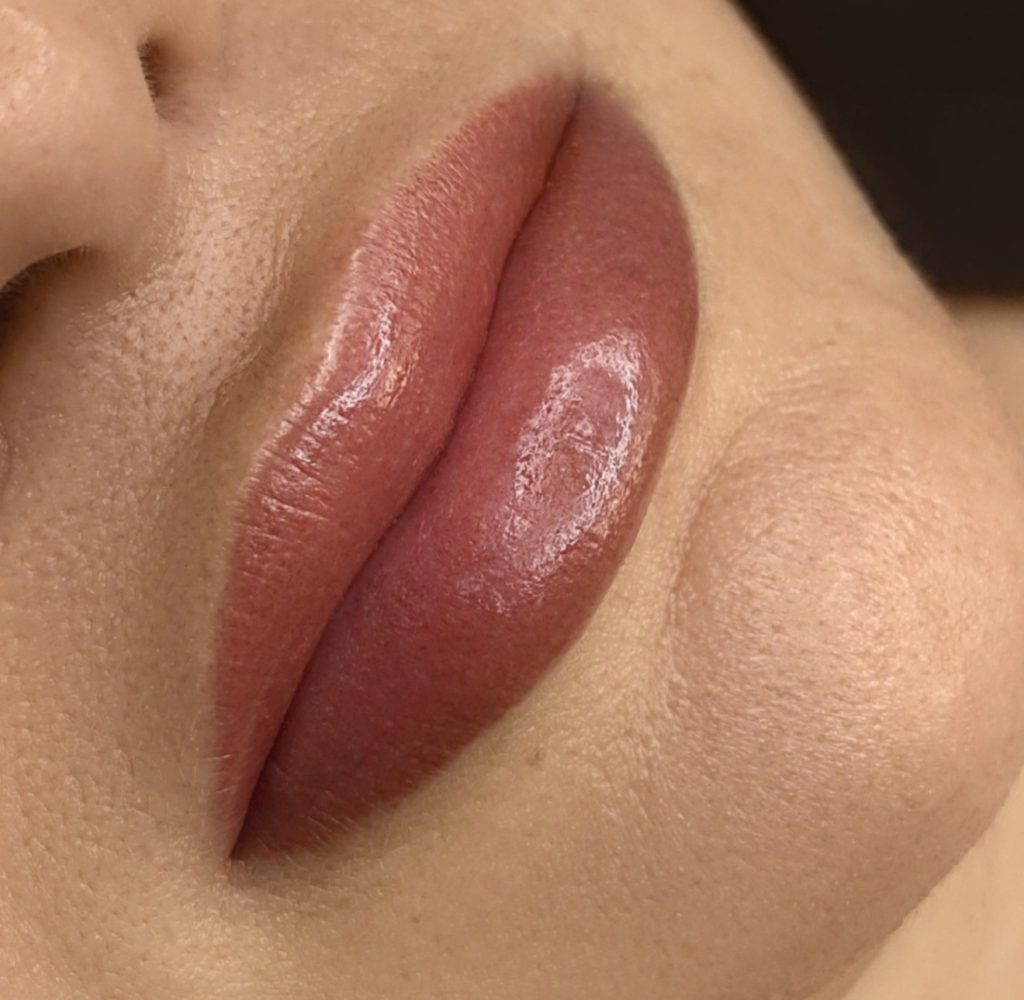 Permanent makeup lip blush tattoo San Diego 